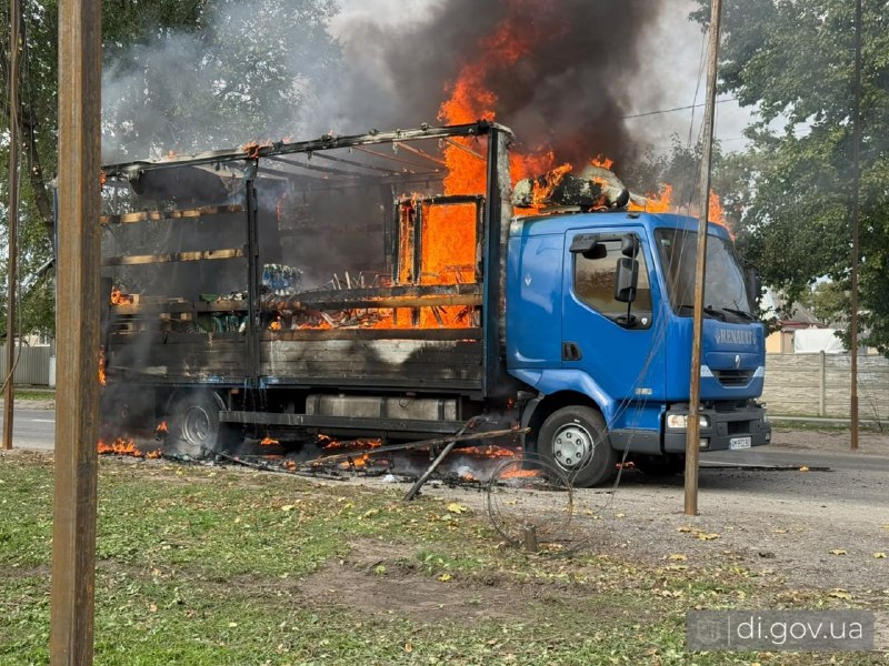 Наслідки атаки безпілотників у Дергачах