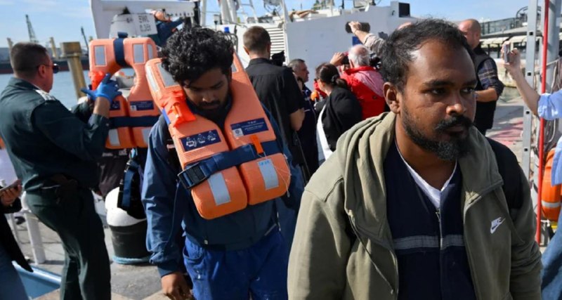 Cérémonie d'adieu au capitaine à Odessa