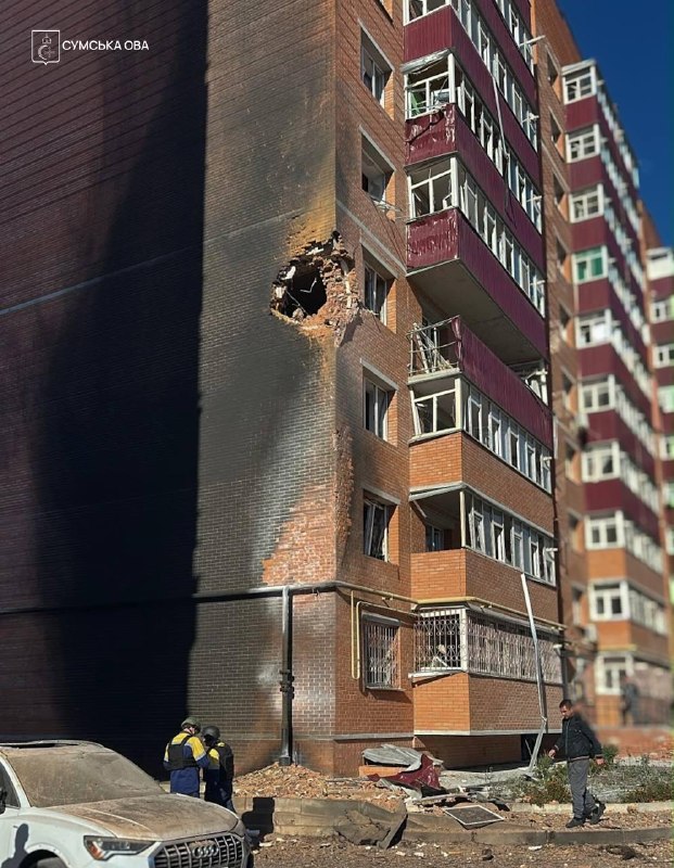 Smūgio padariniai vaikų darželyje Sumuose