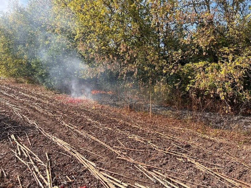 Пошкоджений приватний будинок після падіння безпілотника у Полтавському районі