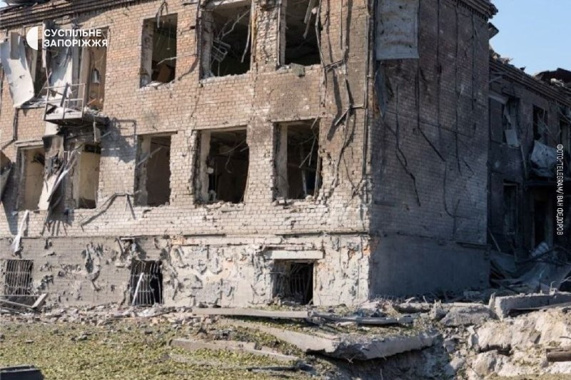 Conséquences des frappes ennemies sur Zaporijjia