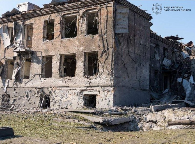 Conséquences des frappes ennemies sur Zaporijjia