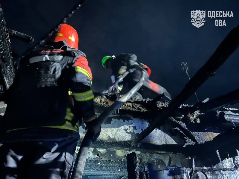 Наслідки ворожої атаки на цивільну інфраструктуру Одещини