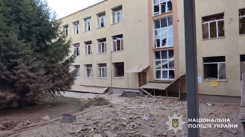 Consecuencias de un ataque aéreo ruso contra infraestructura civil en Sumy