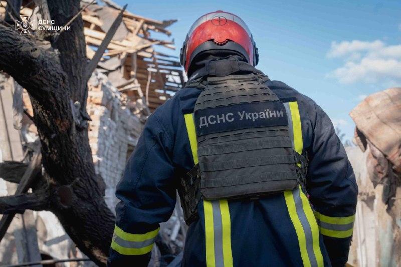 Gevolgen van de beschieting van de stad Soemy