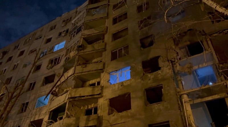Редакционна обложка към материала за обстрела в Харков