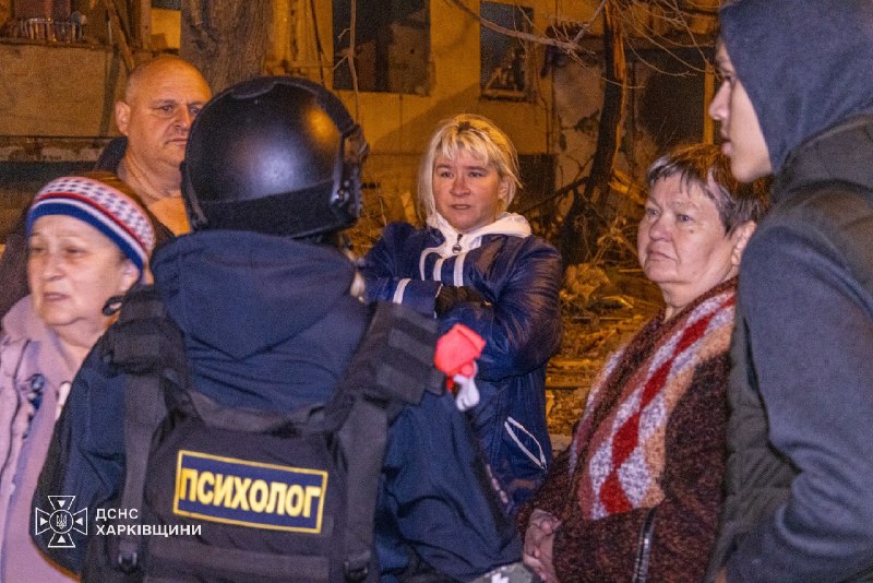 Редакционна обложка към материала за обстрела в Харков