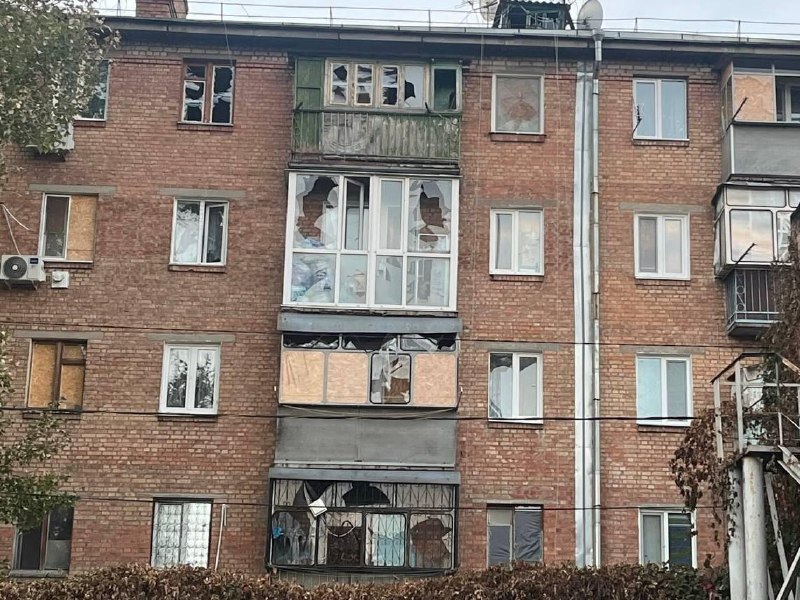 Consecuencias del ataque con drones en Dnipropetrovsk