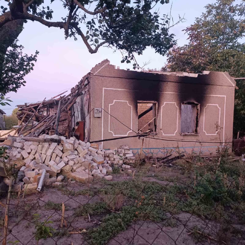 Наслідки атаки безпілотників на Новоолександрівську громаду