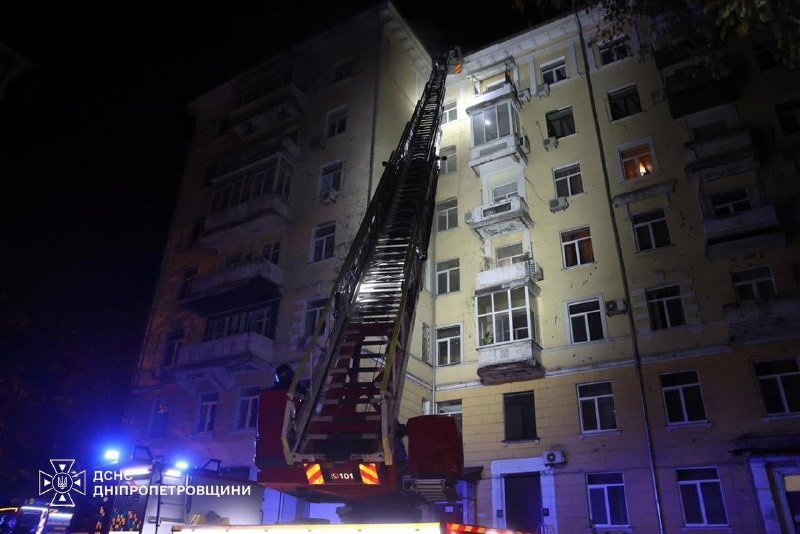 Následky nočního útoku bezpilotních letounů na území Ukrajiny
