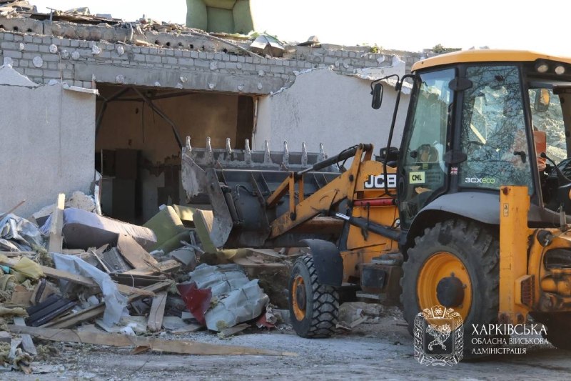 Consecințele atacului asupra infrastructurii civile din Harkivșina