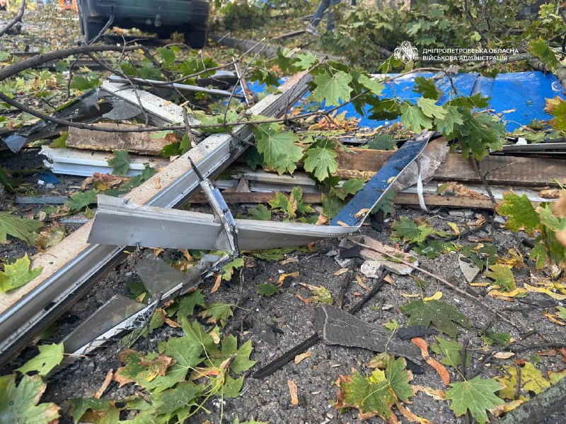 Наслідки російського удару по українському місту