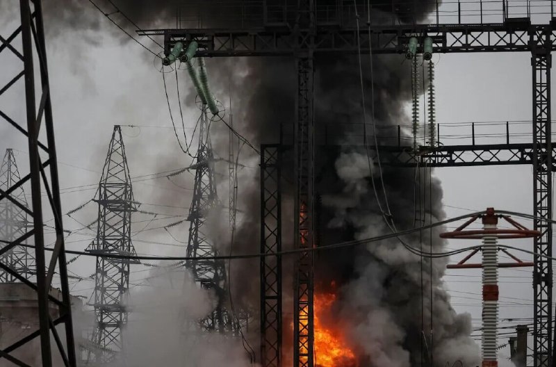 Conseguenze dell'attacco di un drone sull'infrastruttura energetica nella Poltavshchyna